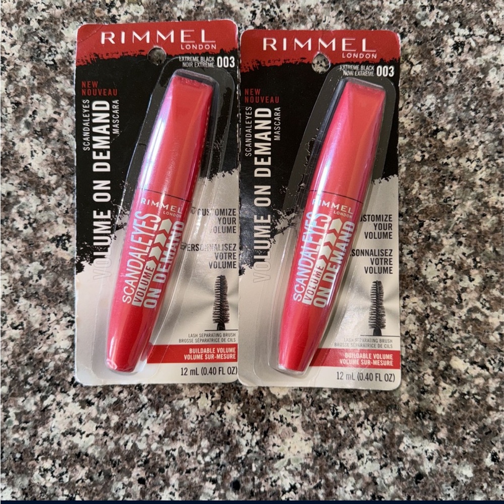 Rimmel mascaras